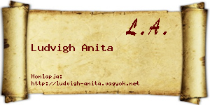 Ludvigh Anita névjegykártya